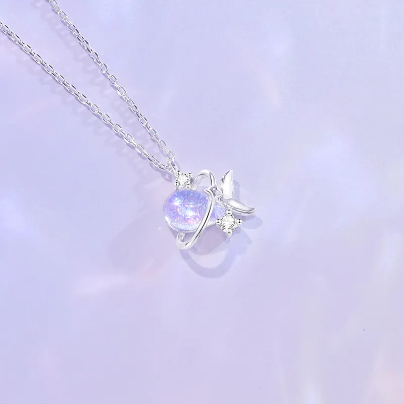 LISM S925 Silver Necklaces Women's-5
