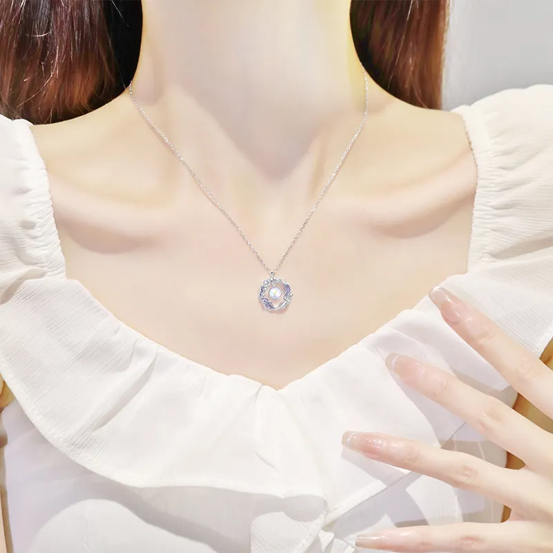 LISM S925 Silver Necklaces Women's-2
