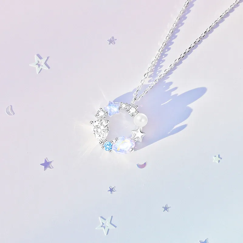 LISM S925 Silver Necklaces Women's-5