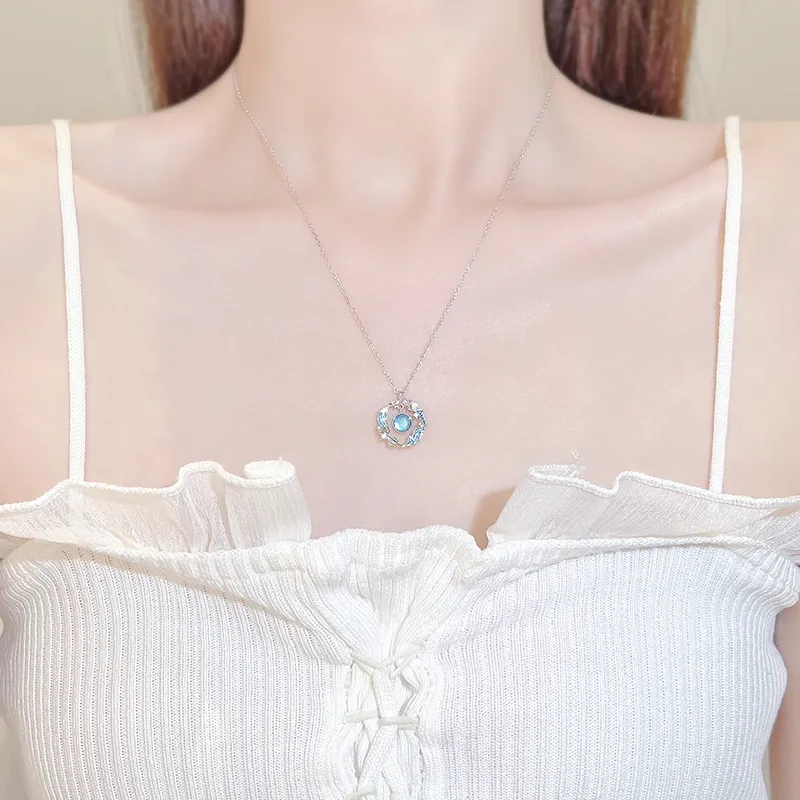 LISM S925 Silver Necklaces Women's-5