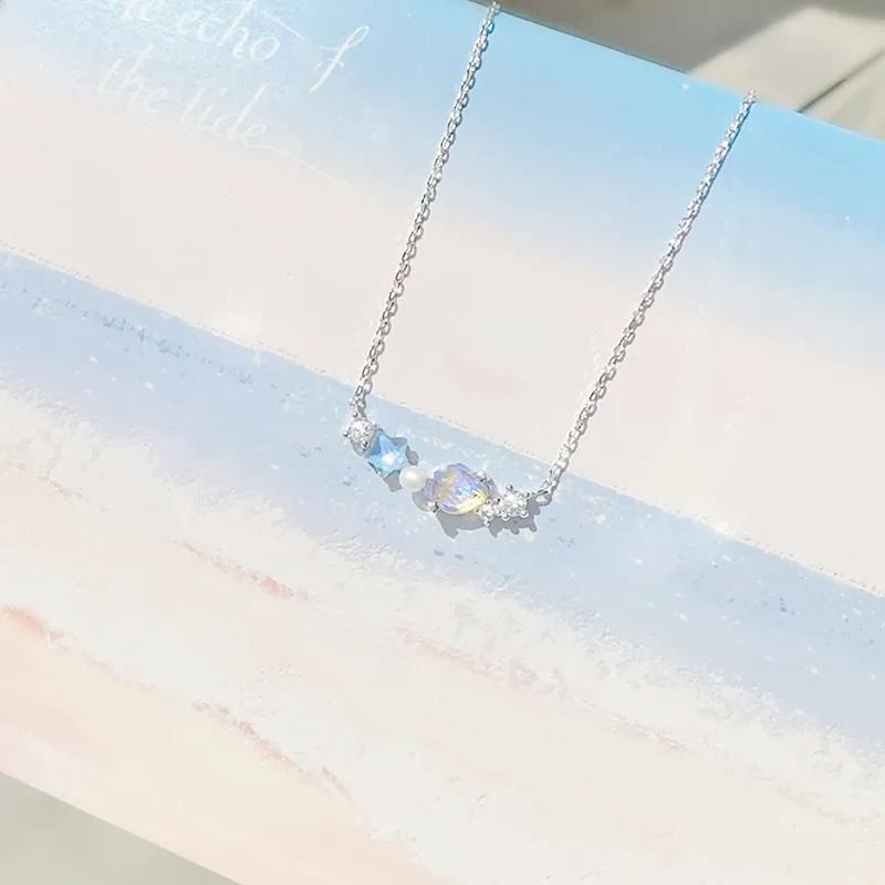 LISM S925 Silver Necklaces Women's-5