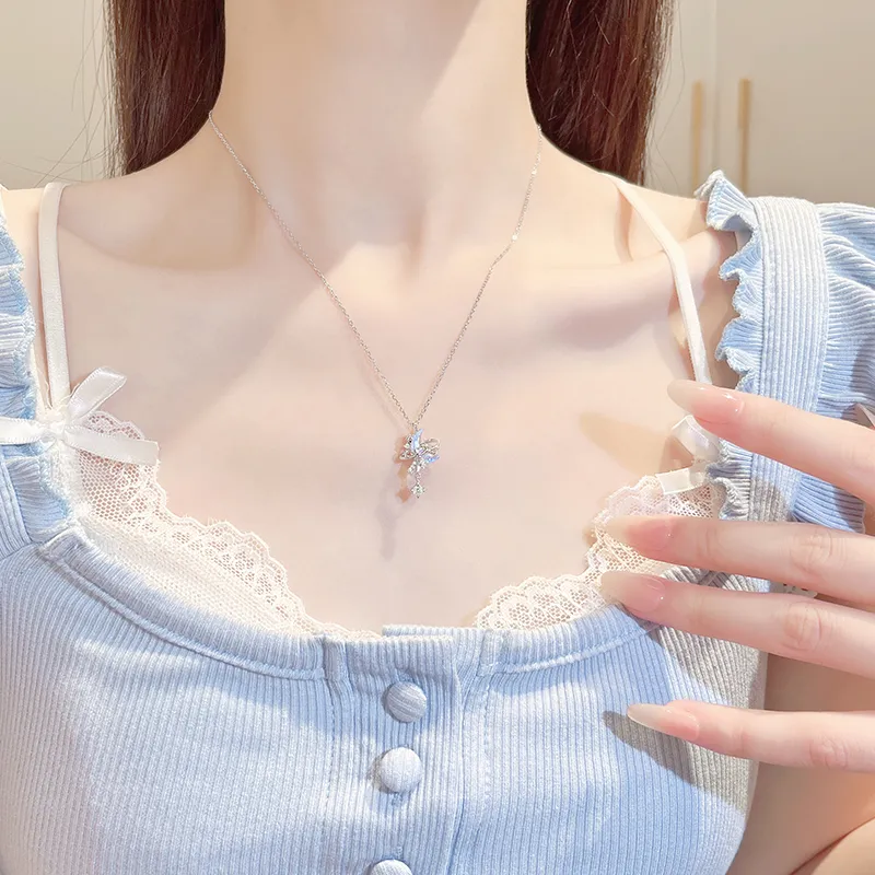 LISM S925 Silver Necklaces Women's-4