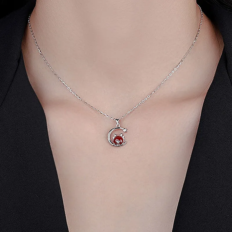 LISM S999 Silver Necklaces Women's-2