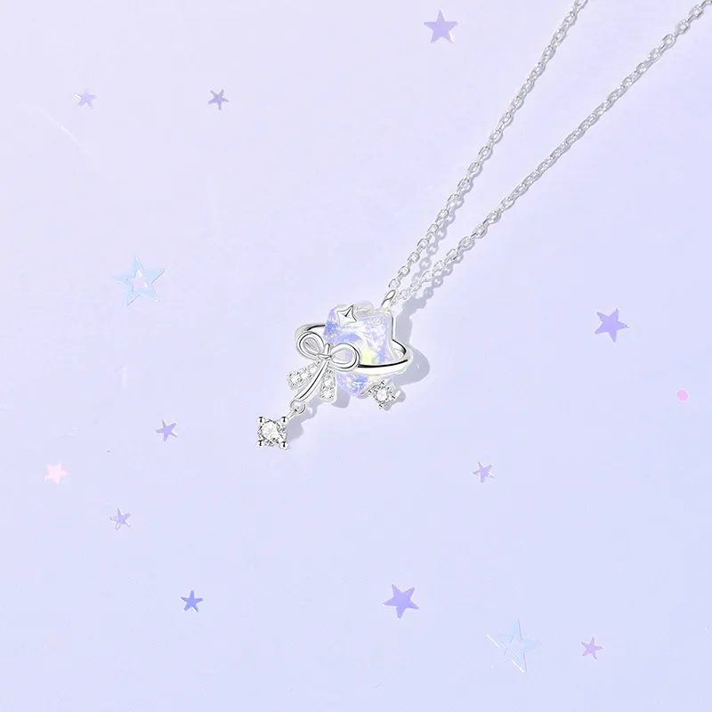 LISM S925 Silver Necklaces Women's-5