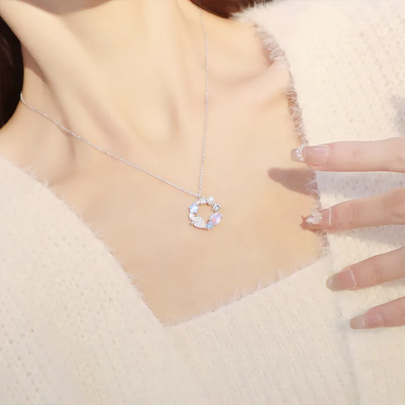 LISM S925 Silver Necklaces Women's-2
