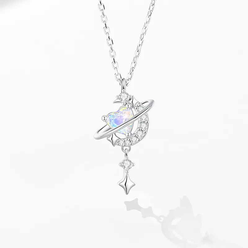 LISM S925 Silver Necklaces Women's-3