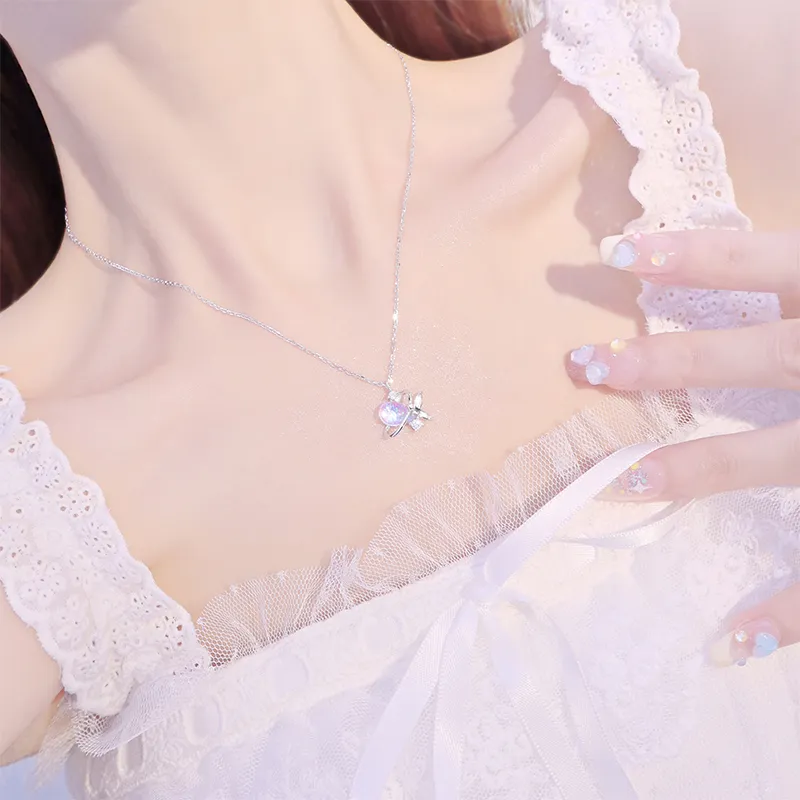 LISM S925 Silver Necklaces Women's-2