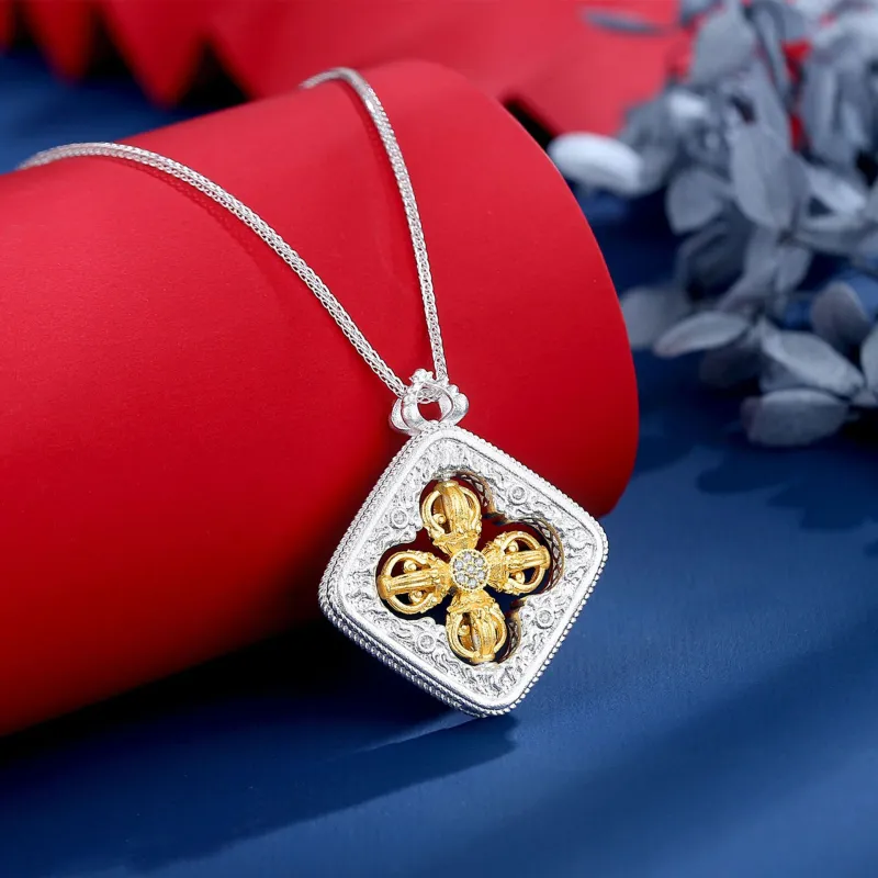 QMYS 999 Fine Silver Necklaces Unisex-3