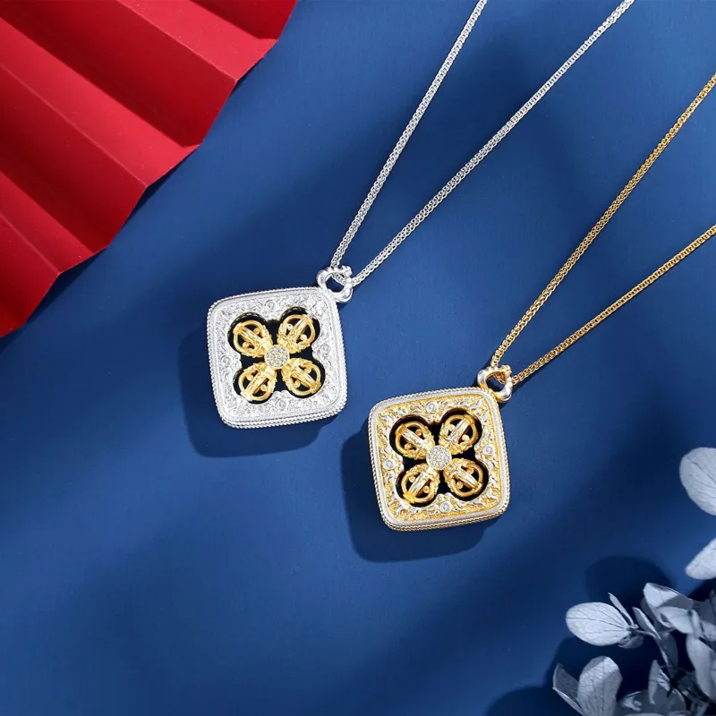QMYS 999 Fine Silver Necklaces Unisex-2