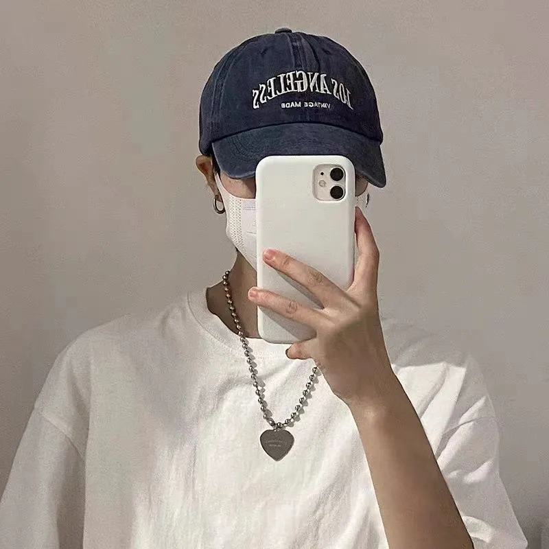 Pelloy Cotton Baseball Caps Unisex-3
