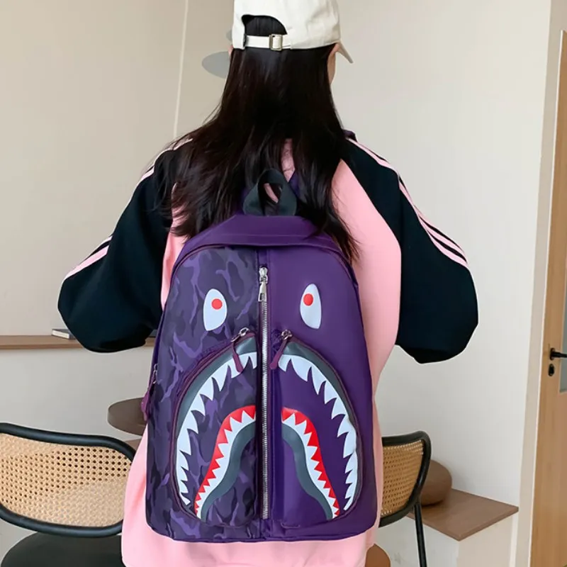Elsvet Nylon Backpack Unisex Multicolor-15