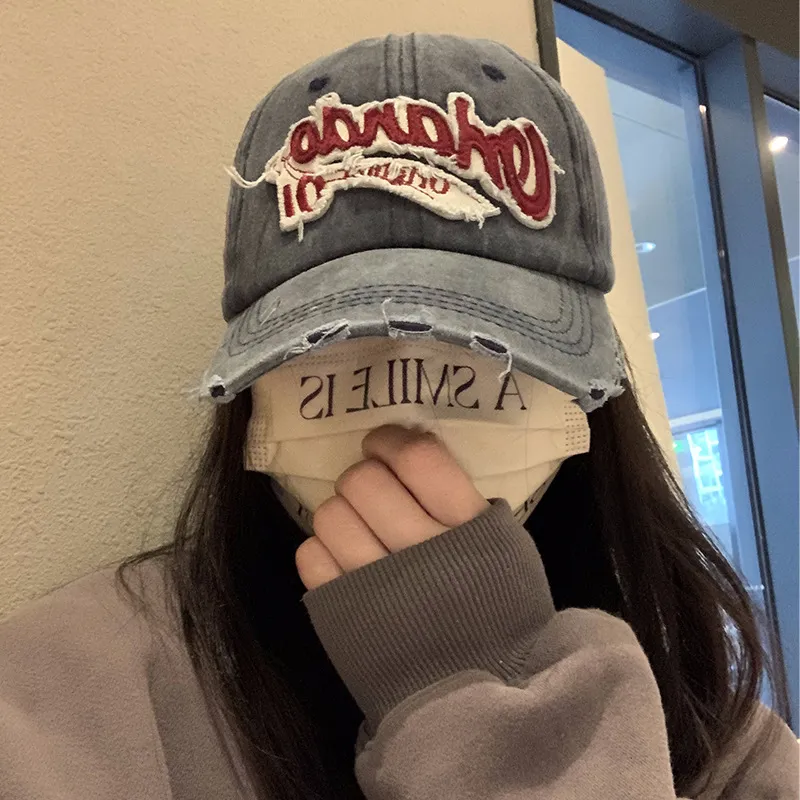 Pelloy Denim Baseball Caps Unisex-6