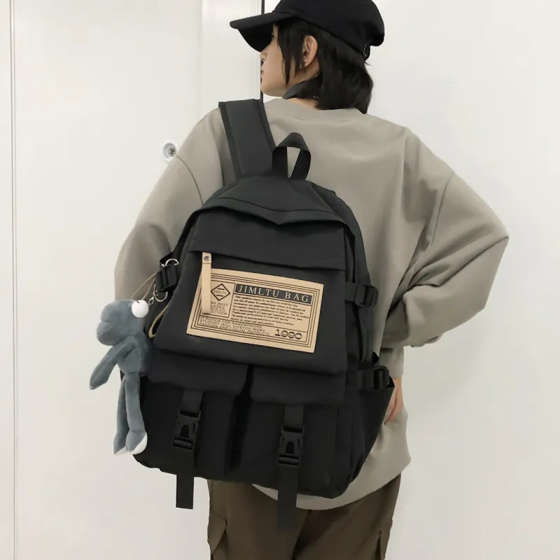 LETOO PU Backpack Unisex Multicolor-2