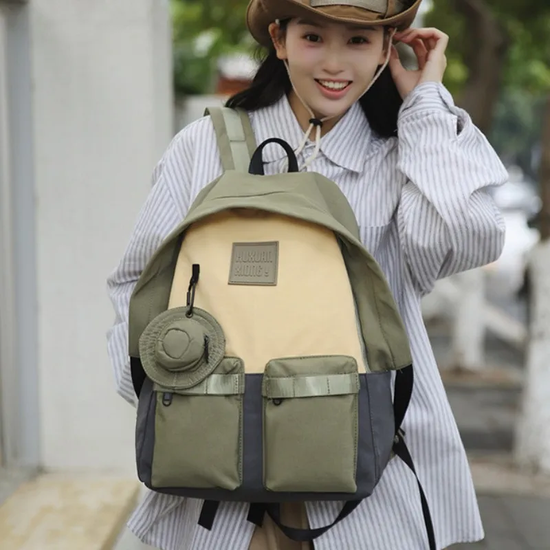 Elsvet Nylon Backpack Trumpets Unisex-2