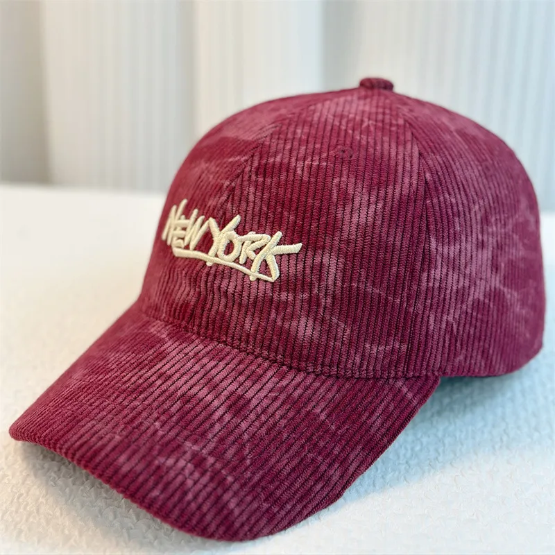 Pelloy Corduroy Baseball Caps Unisex-5