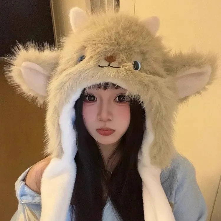 Pelloy Polyester Hoods & Plush Hats Unisex-5