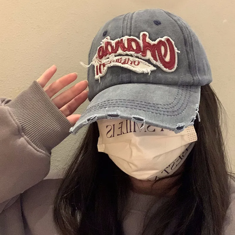 Pelloy Denim Baseball Caps Unisex-5