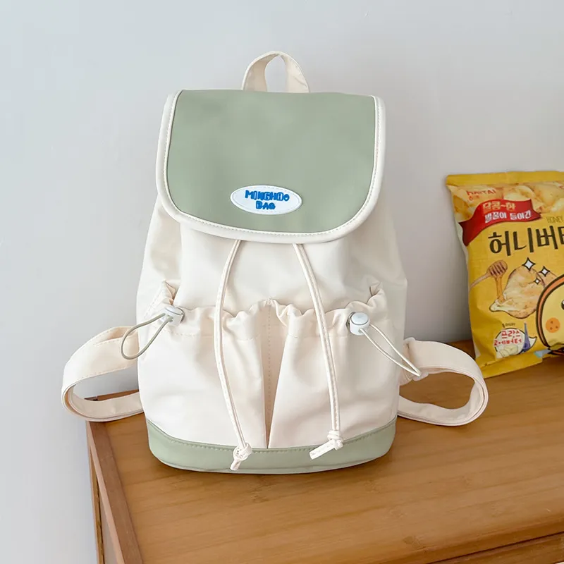 Elsvet Nylon Backpack Unisex Multicolor-7