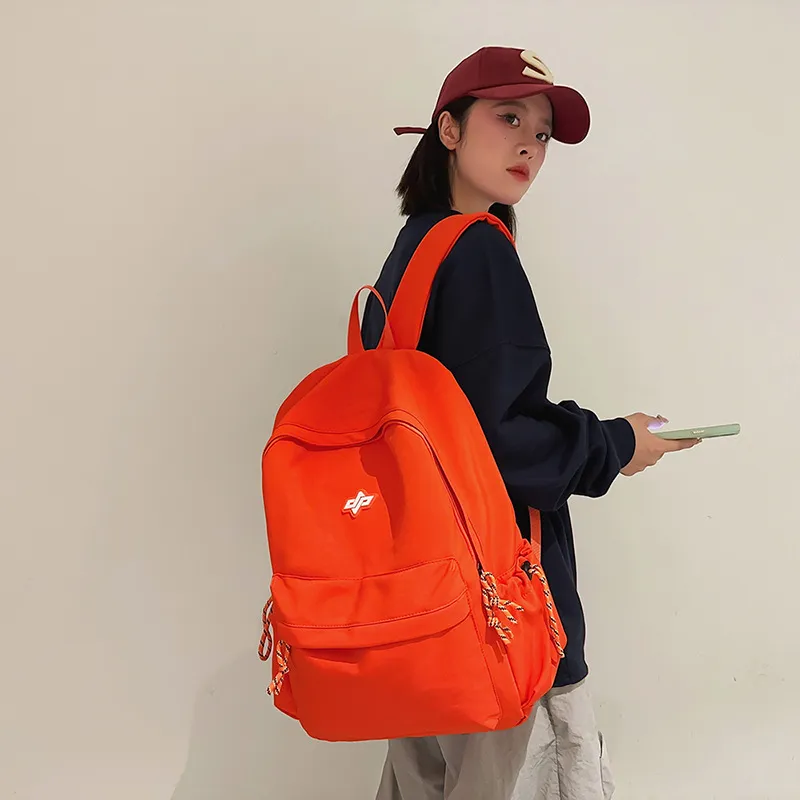 Elsvet Nylon Backpack Unisex Multicolor-1