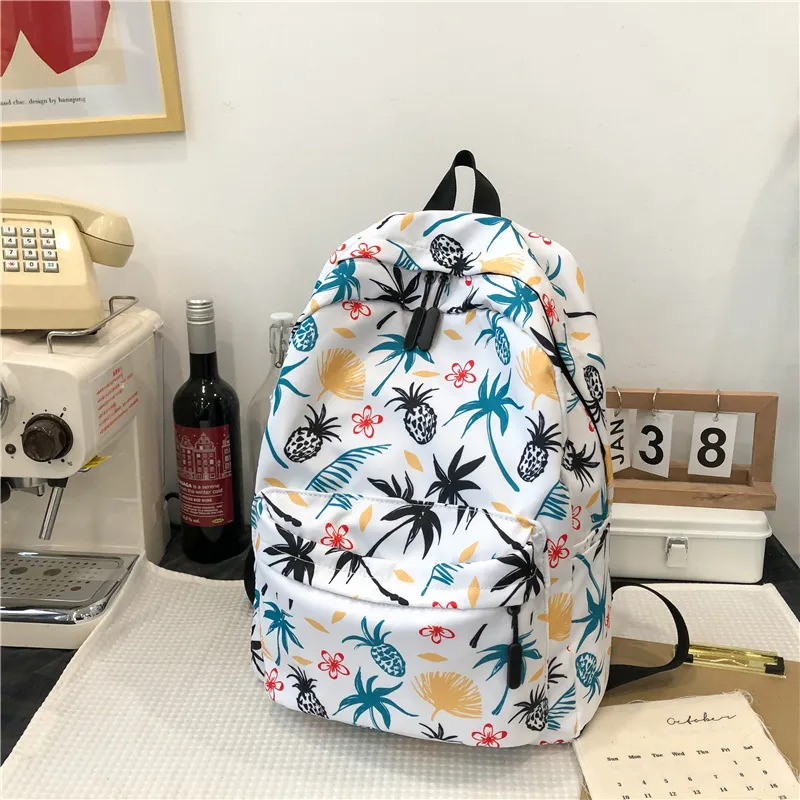 LETOO Nylon With Oxford Backpack Unisex Multicolor-4