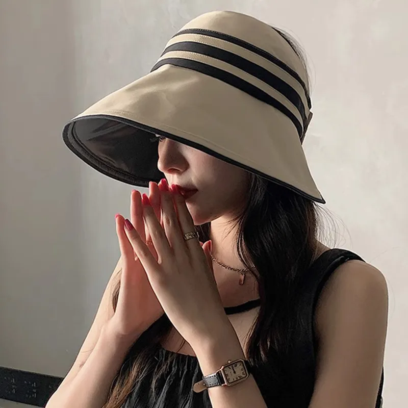 Pelloy Vinyl Sun Protection Hats Unisex-1