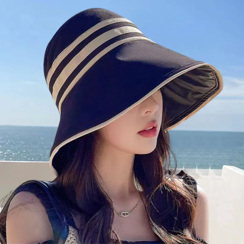 Pelloy Vinyl Sun Protection Hats Unisex-4