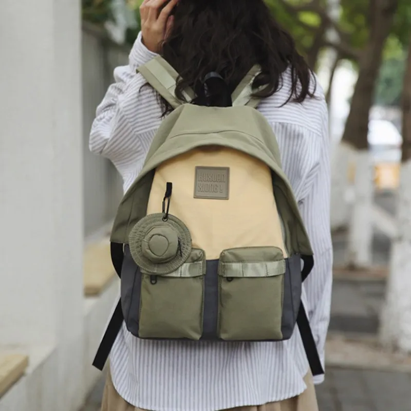 Elsvet Nylon Backpack Trumpets Unisex-3