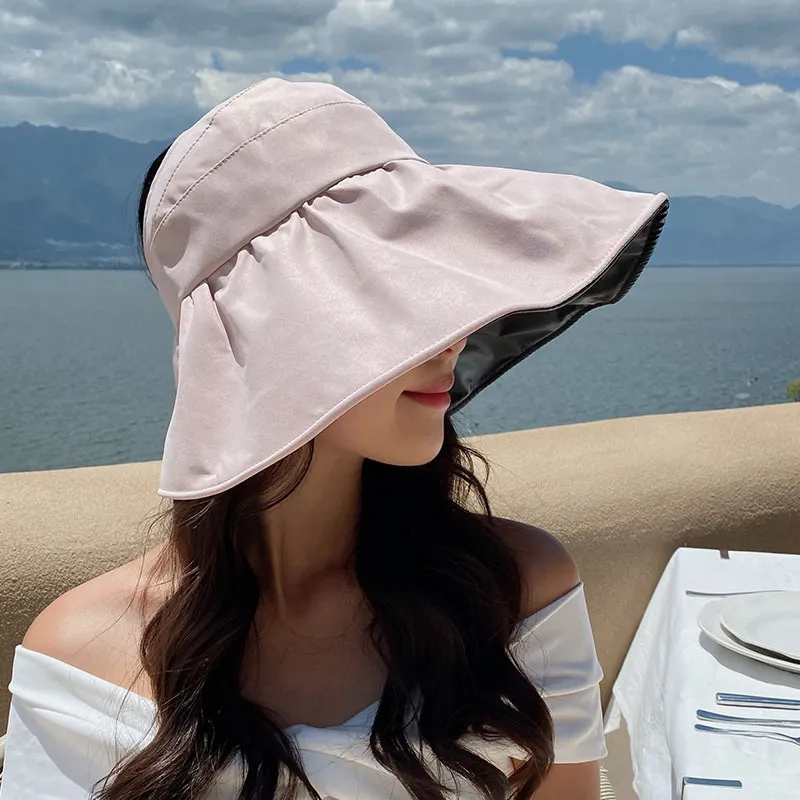 Pelloy Foldable Sun Hat Sun Protection Hats Women's-1