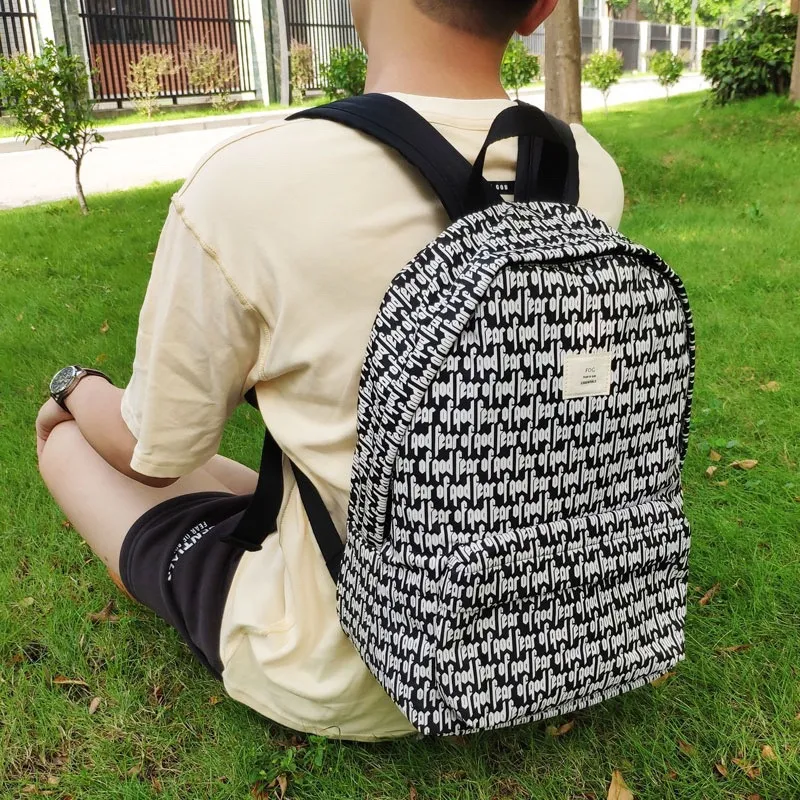 Elsvet Nylon Backpack Unisex Multicolor-12