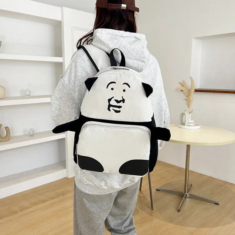 Elsvet Fabric Backpack Unisex Multicolor-1