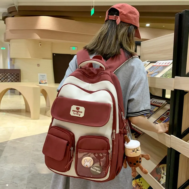 Elsvet Oxford Backpack Regular Unisex Multicolor-5
