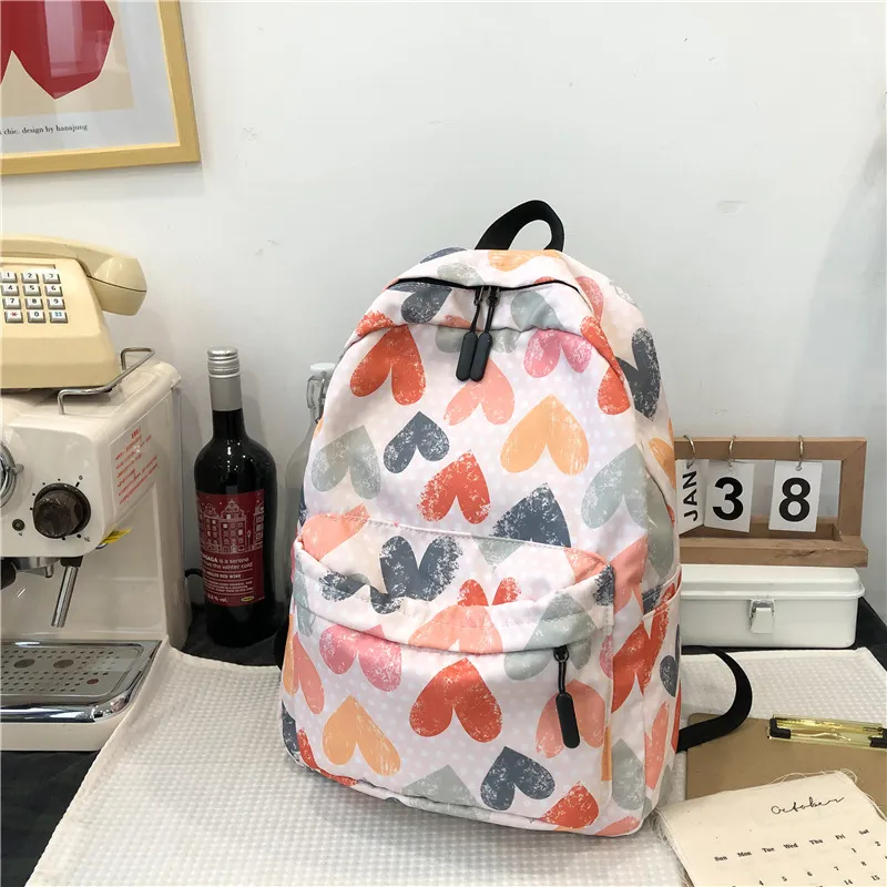 LETOO Nylon With Oxford Backpack Unisex Multicolor-7