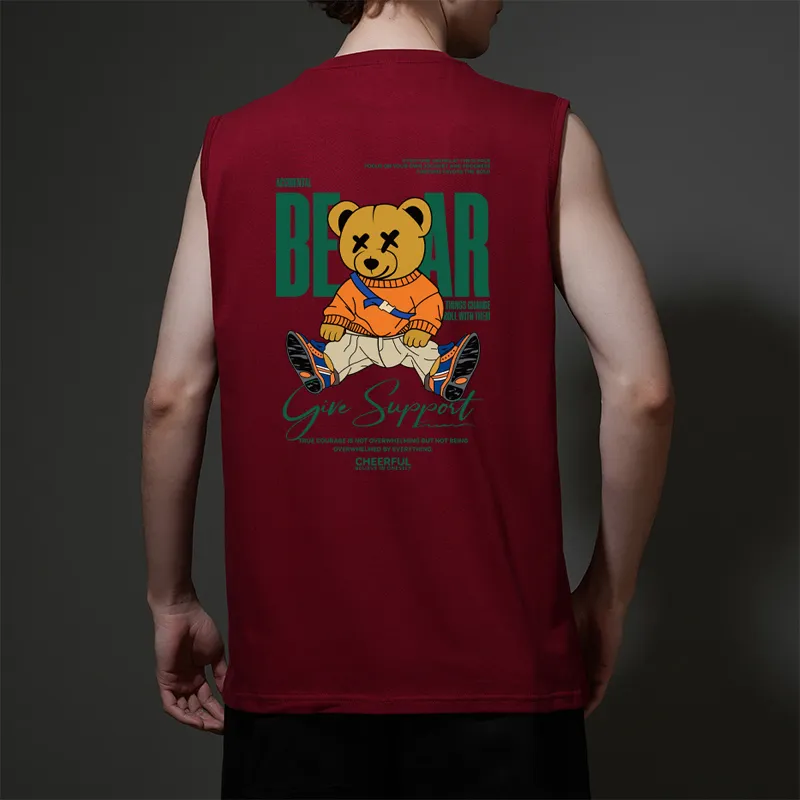 Cotton Gene Tank Tops Unisex-11