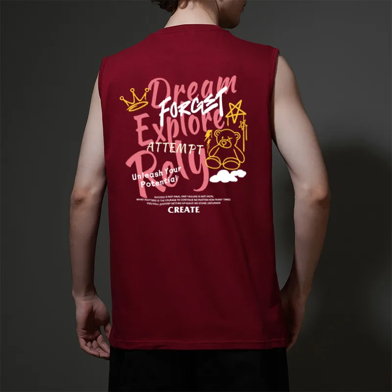Cotton Gene Tank Tops Unisex-11