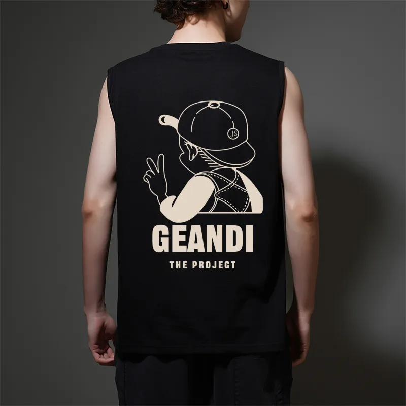 Cotton Gene Tank Tops Unisex-5