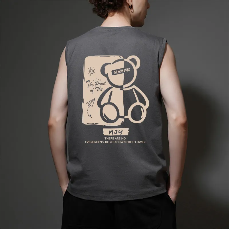 Cotton Gene Tank Tops Unisex-8