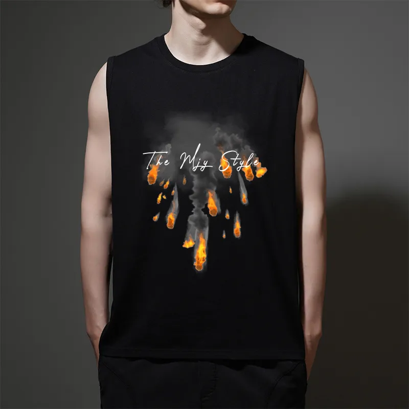 Cotton Gene Tank Tops Unisex-5