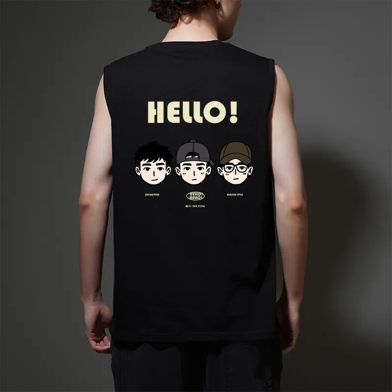 Cotton Gene Tank Tops Unisex-5