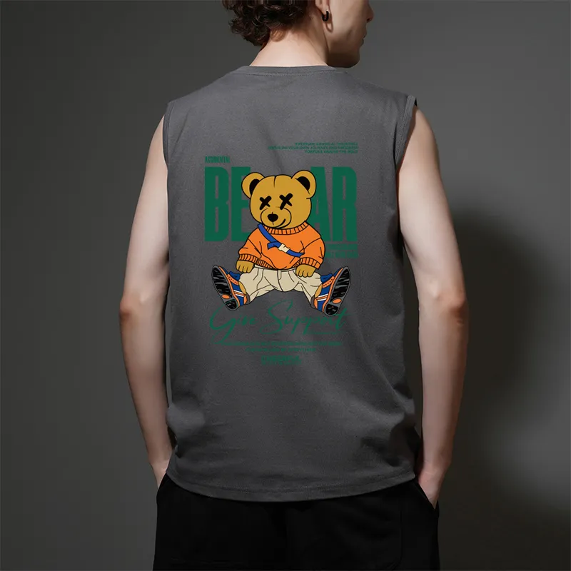 Cotton Gene Tank Tops Unisex-8