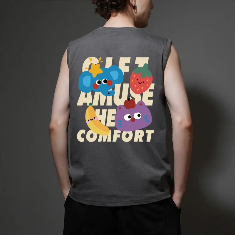 Cotton Gene Tank Tops Unisex-8
