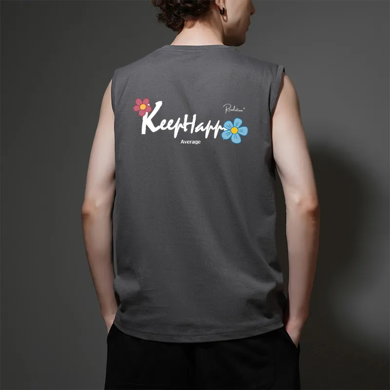 Cotton Gene Tank Tops Unisex-8