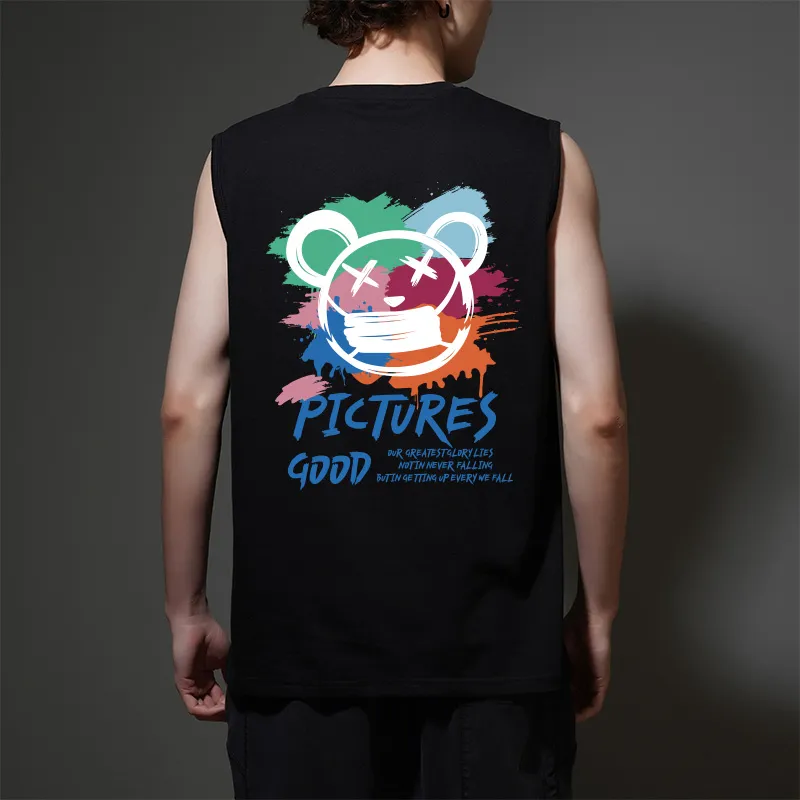 Cotton Gene Tank Tops Unisex-5