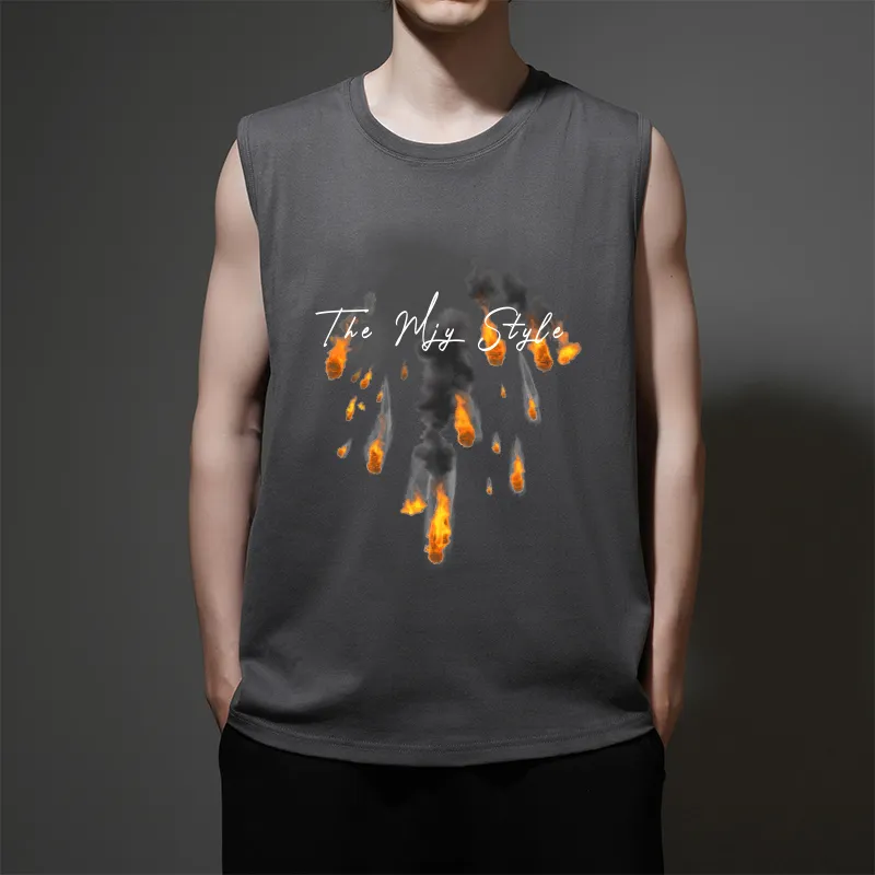 Cotton Gene Tank Tops Unisex-8