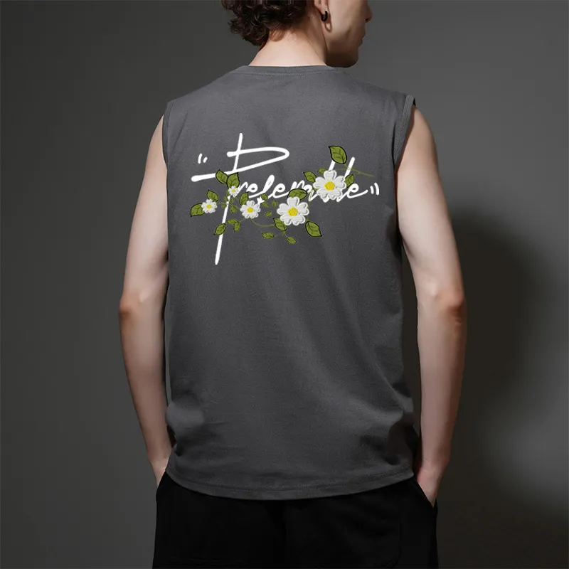 Cotton Gene Tank Tops Unisex-8