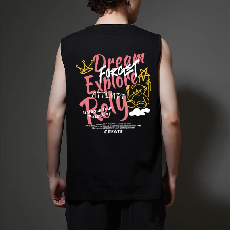 Cotton Gene Tank Tops Unisex-5