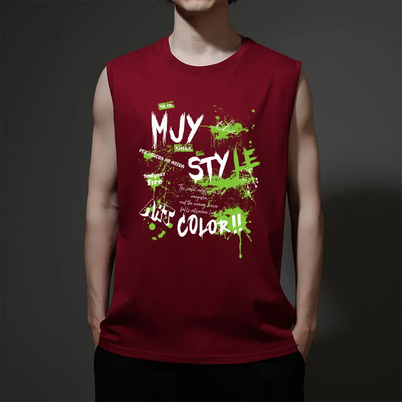 Cotton Gene Tank Tops Unisex-11