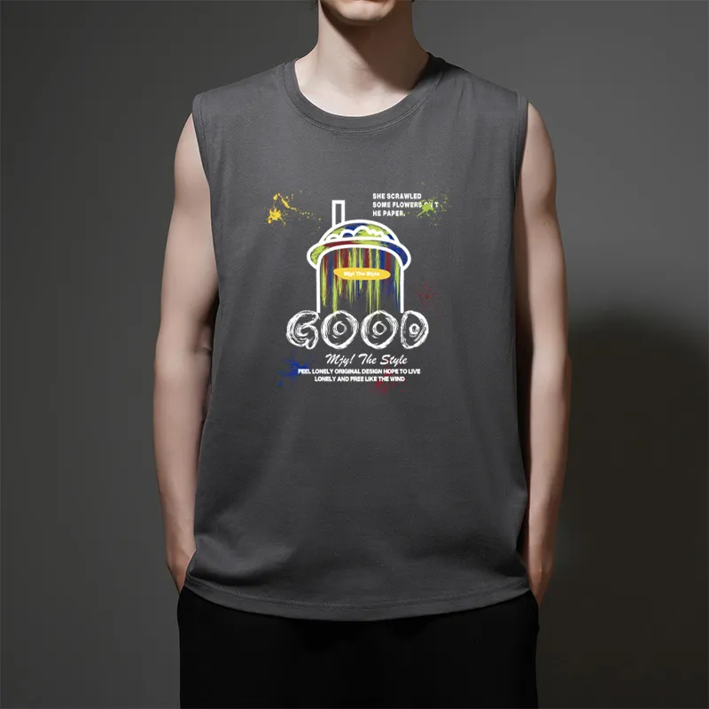 Cotton Gene Tank Tops Unisex-8