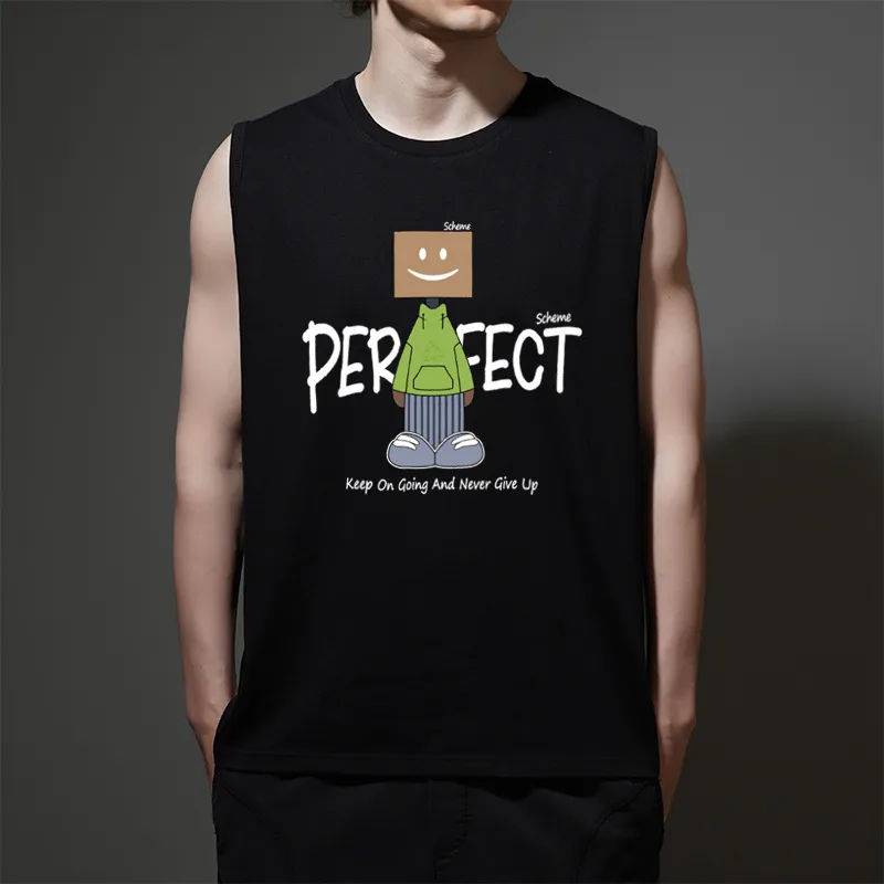 Cotton Gene Tank Tops Unisex-5