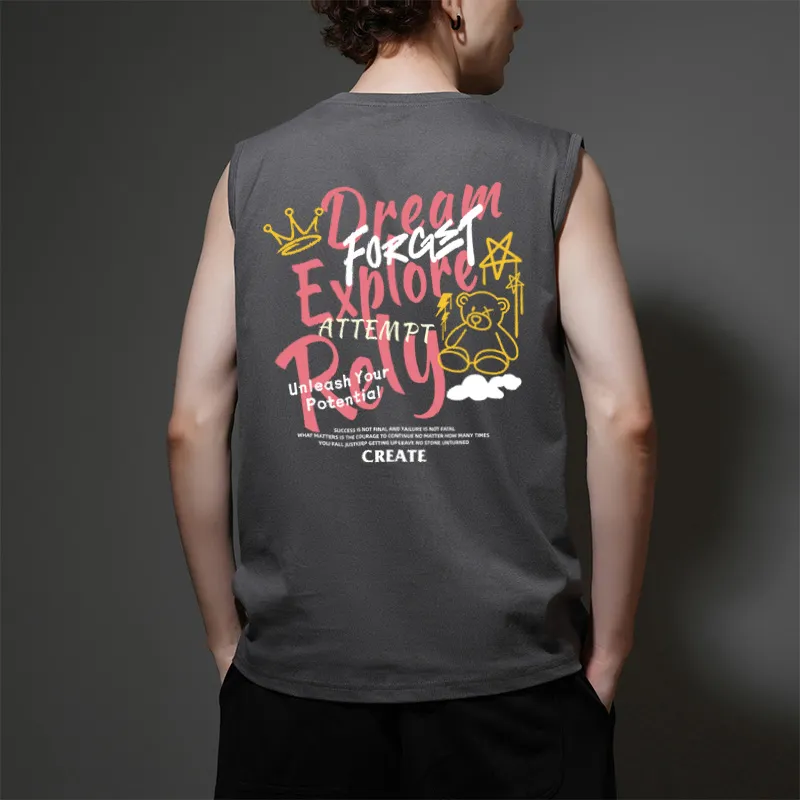 Cotton Gene Tank Tops Unisex-8