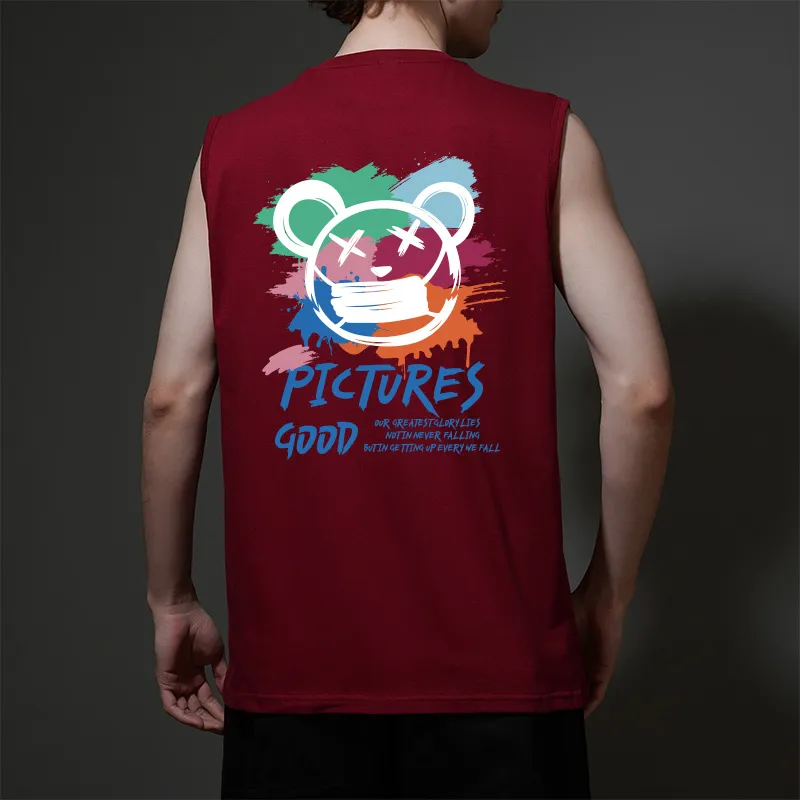 Cotton Gene Tank Tops Unisex-11